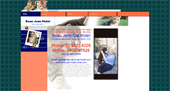 Desktop Screenshot of beau-jenn-cat-motel.com